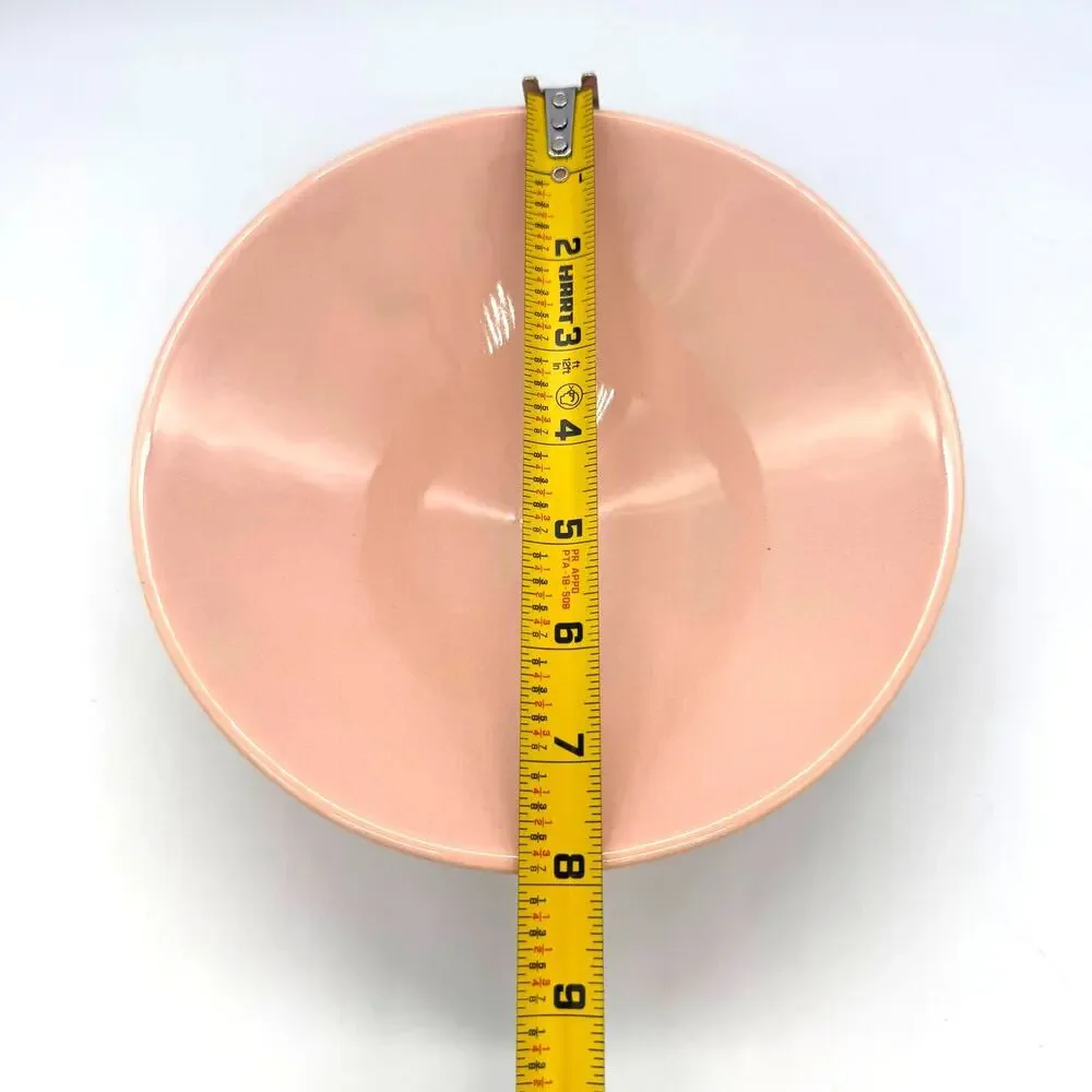 Vintage Mid Century Modern Haegar Low Profile Salmon Color 8